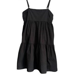 ASOS Black Babydoll Mini Dress – Size 4